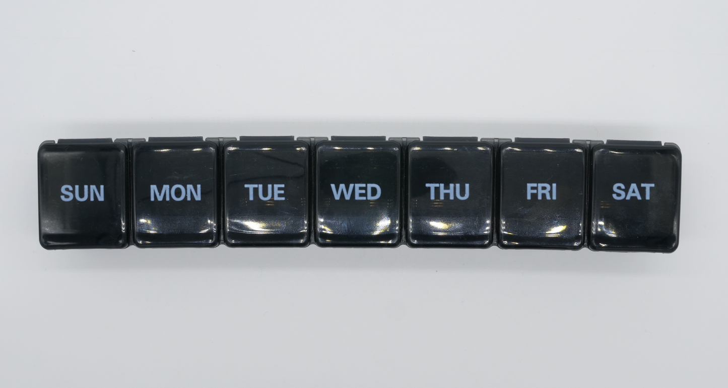Copy of 7 Day Weekly Pill Organizer (MON - SUN)